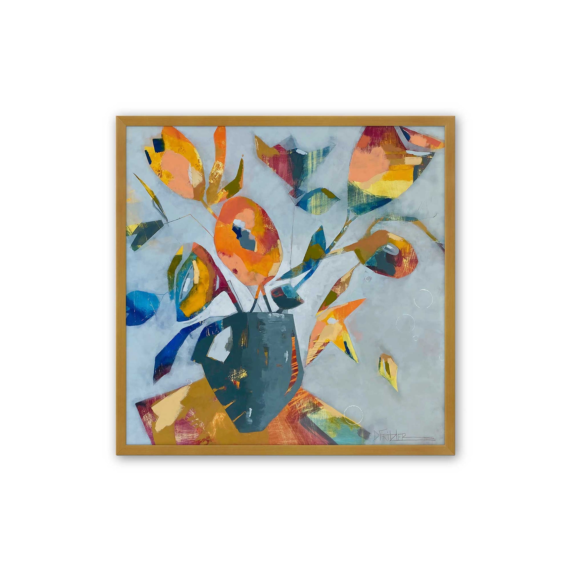 [Color:Polished Gold], Picture of art in a Polished Gold frame