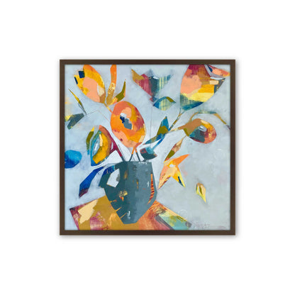 [Color:Espresso], Picture of art in a Espresso frame