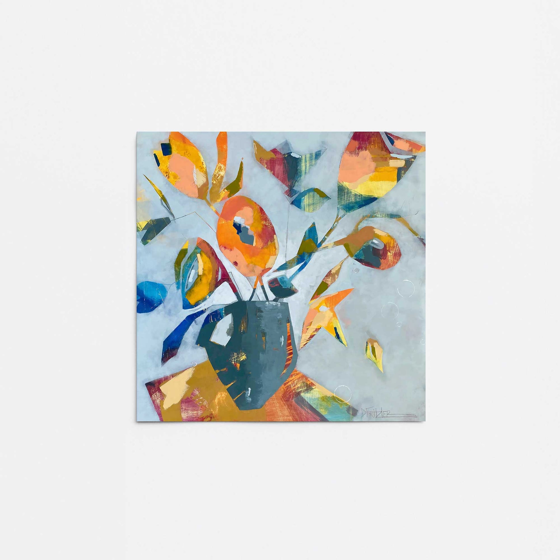 [Color:Rolled Print], Picture of close up of art