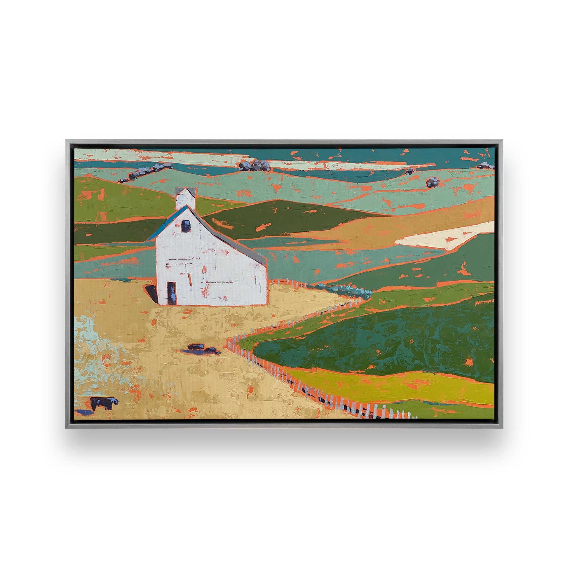 [Color:Polished Chrome], Picture of art in a Polished Chrome frame