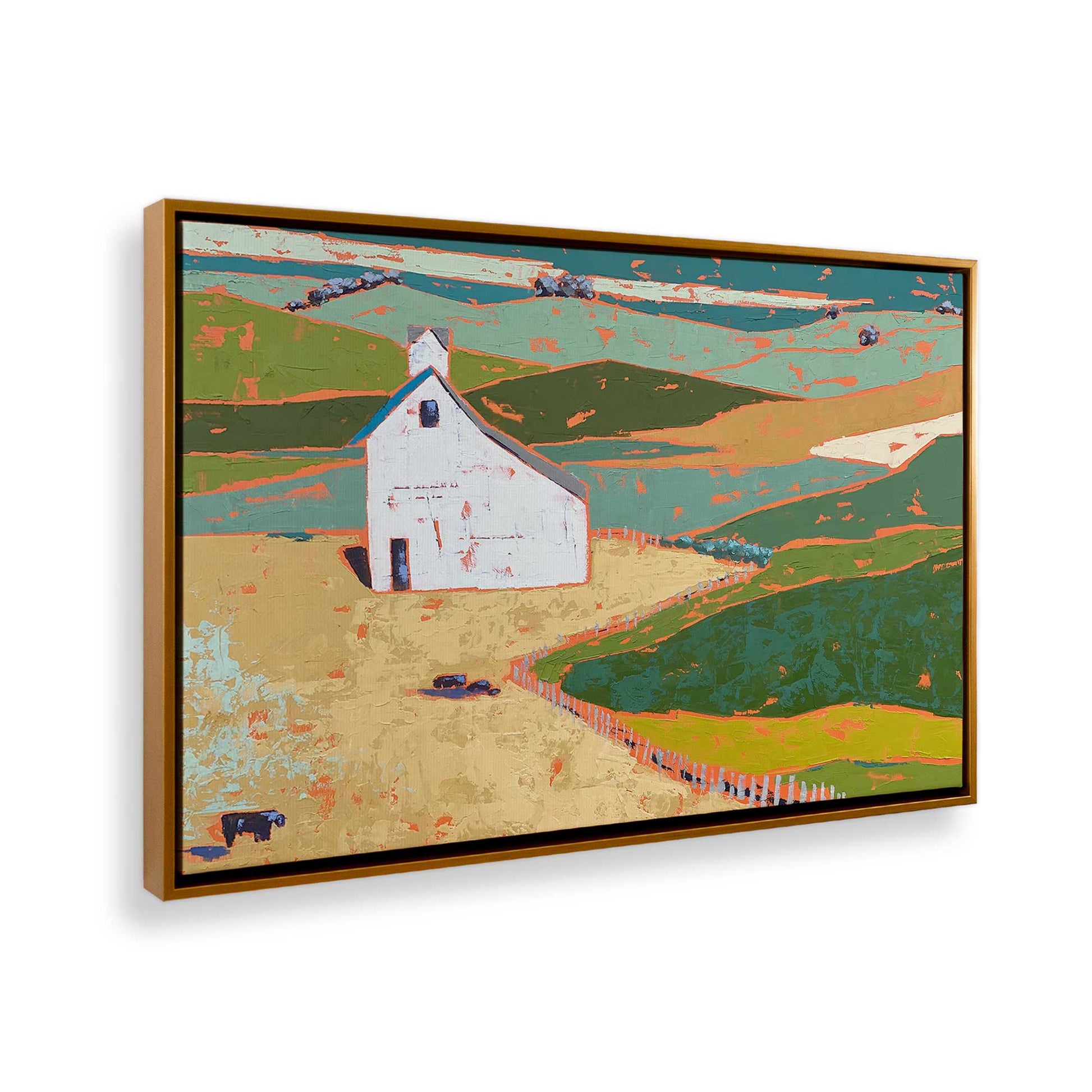 [Color:Polished Gold], Picture of the corner of the art