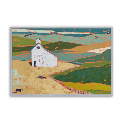 [Color:Polished Chrome], Picture of art in a Polished Chrome frame