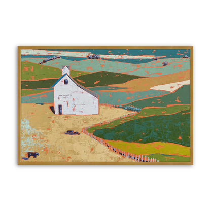 [Color:Polished Gold], Picture of art in a Polished Gold frame
