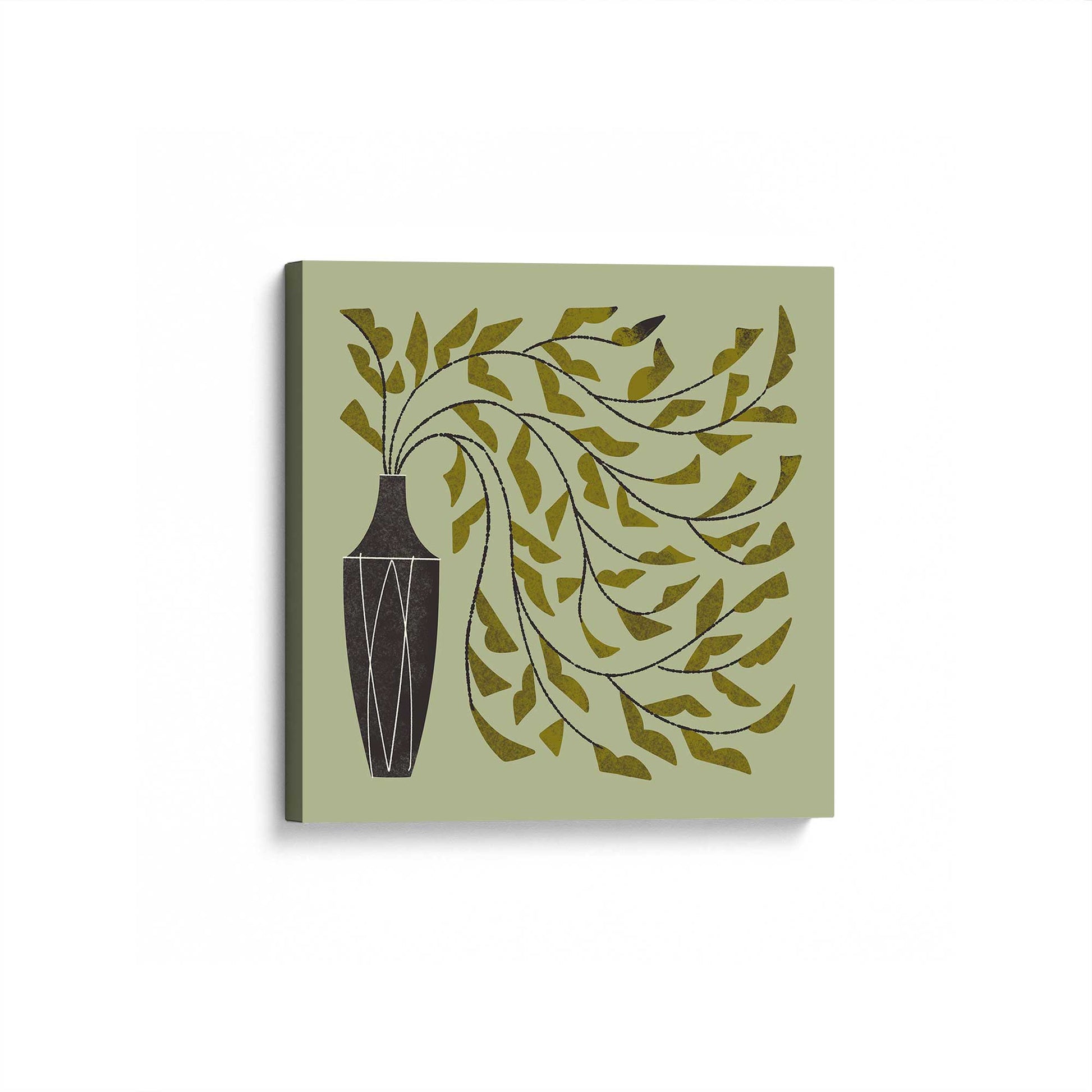 [Color:Stretched Canvas], Picture of art at an angle