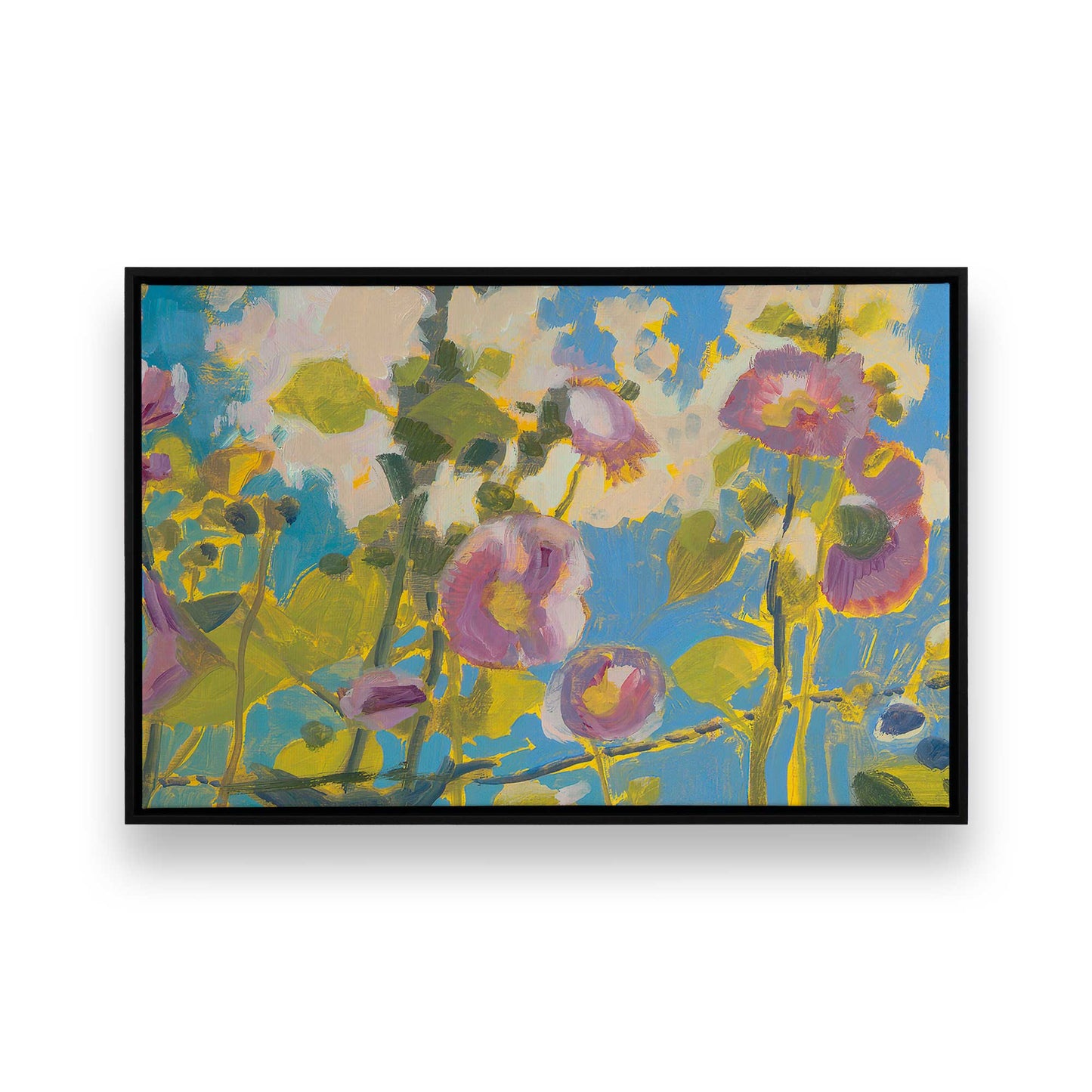 [Color:Satin Black], Picture of art in a Satin Black frame