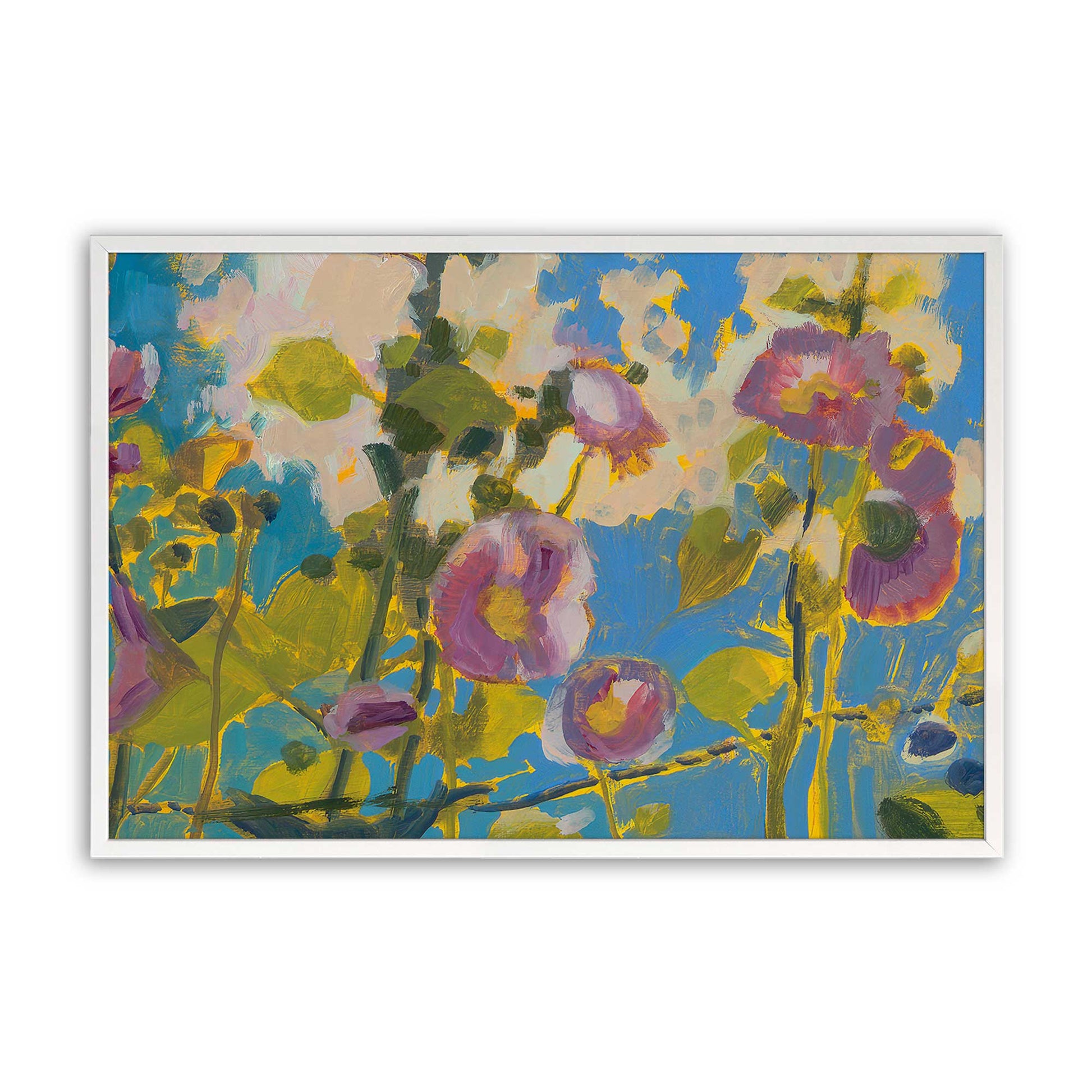 [Color:Opaque White], Picture of art in a Opaque White frame
