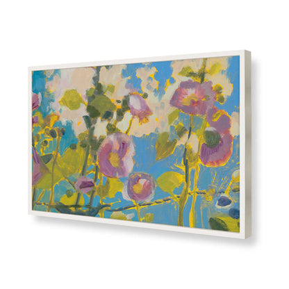 [Color:Opaque White], Picture of art in a Opaque White frame of the corner
