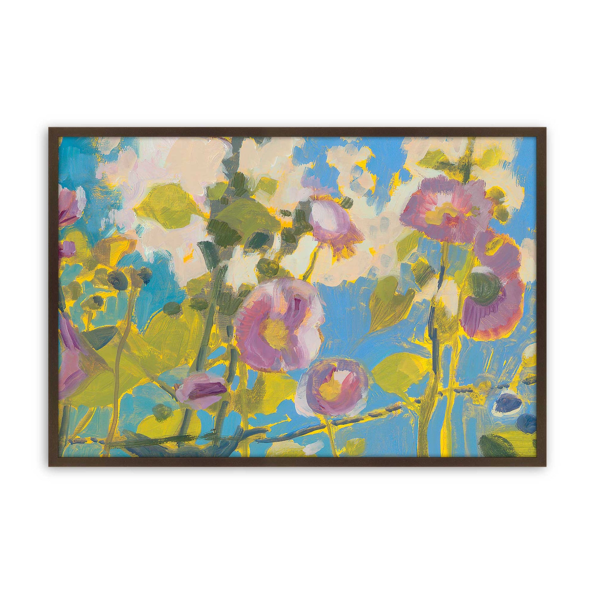 [Color:Brown], Picture of art in a Brown frame