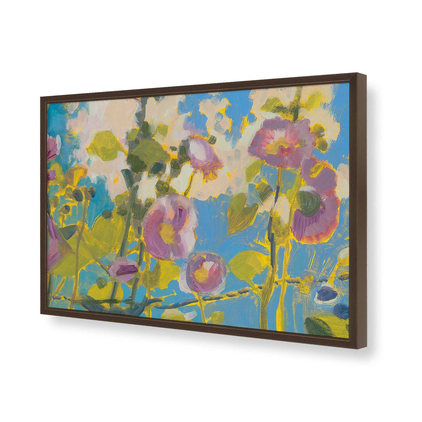 [Color:Belvinder Brown], Picture of art in a Belvinder Brown frame of the corner
