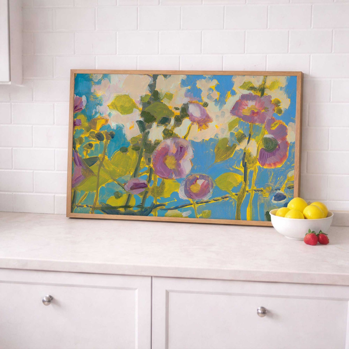Picture of art in a room