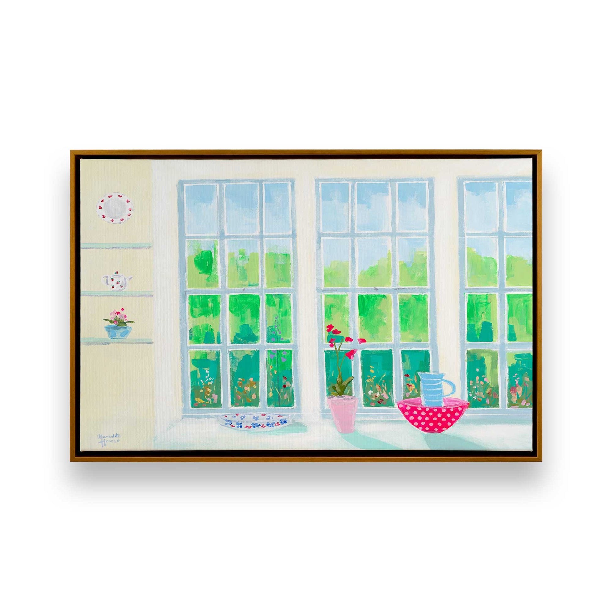 [Color:Polished Gold], Picture of art in a Polished Gold frame