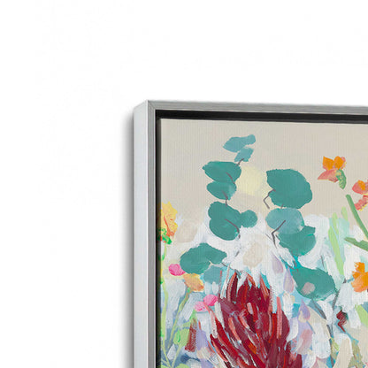 [Color:Polished Chrome], Picture of art in a Polished Chrome frame at an angle