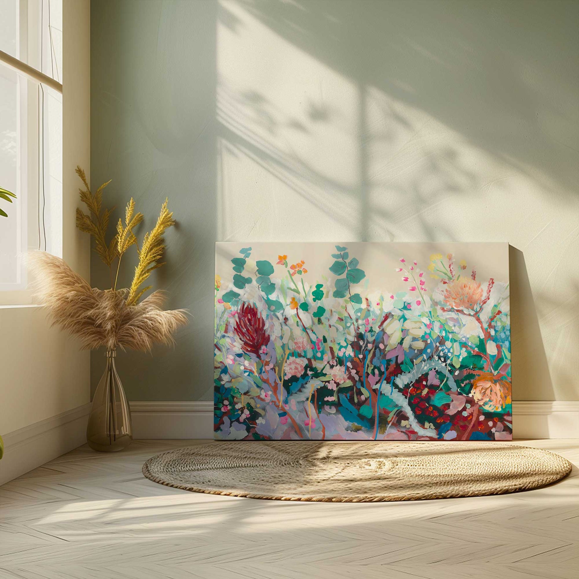 Picture of art in a room