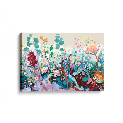 [Color:Stretched Canvas], Picture of art at an angle