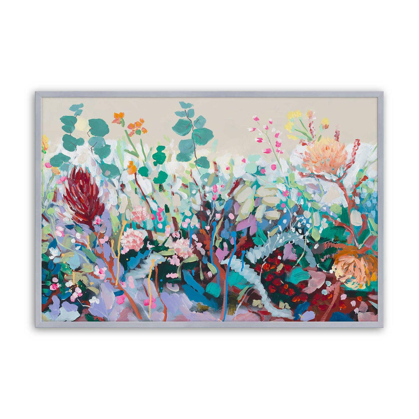 [Color:Polished Chrome], Picture of art in a Polished Chrome frame