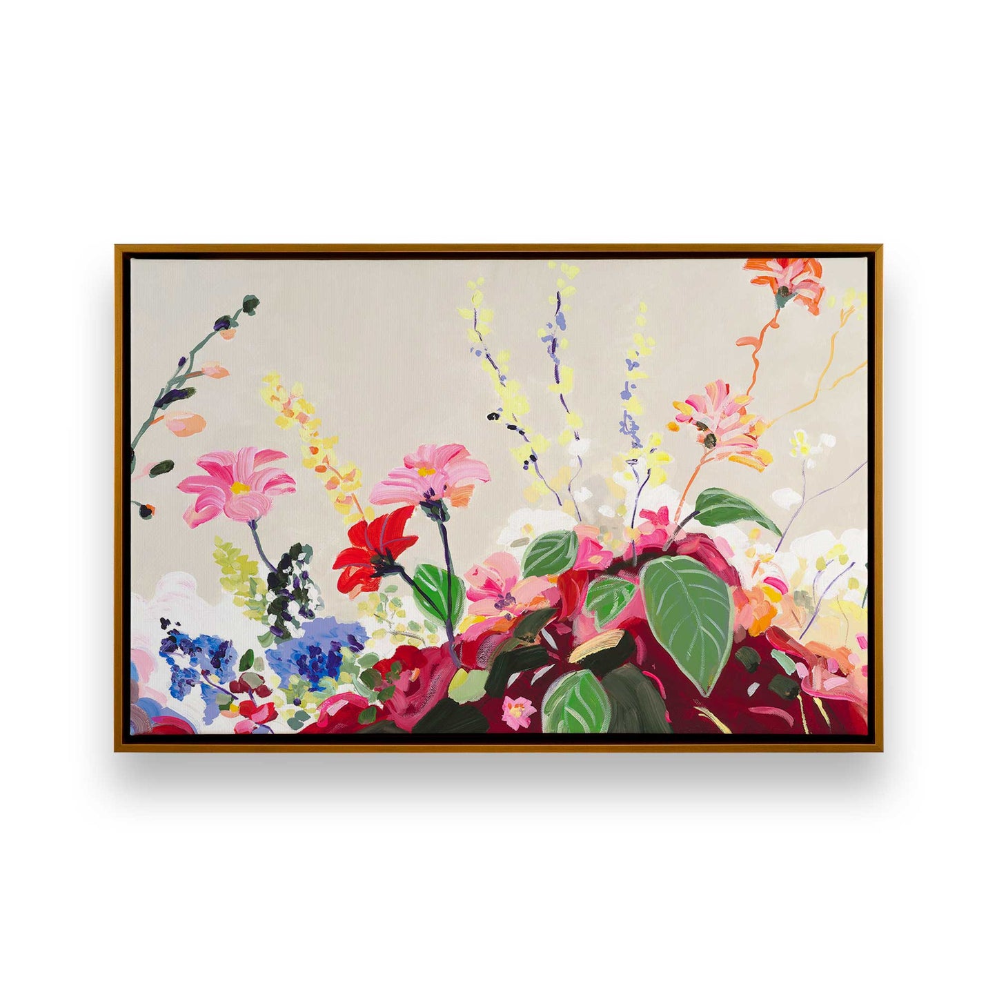 [Color:Polished Gold], Picture of art in a Polished Gold frame