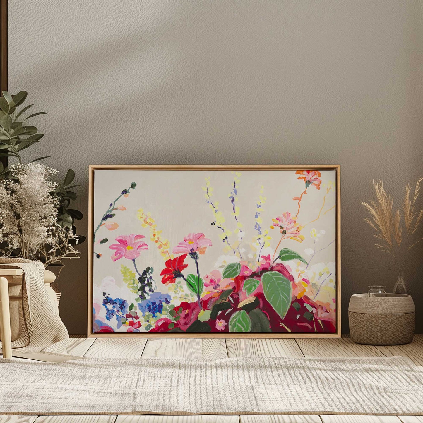 Picture of art in a room
