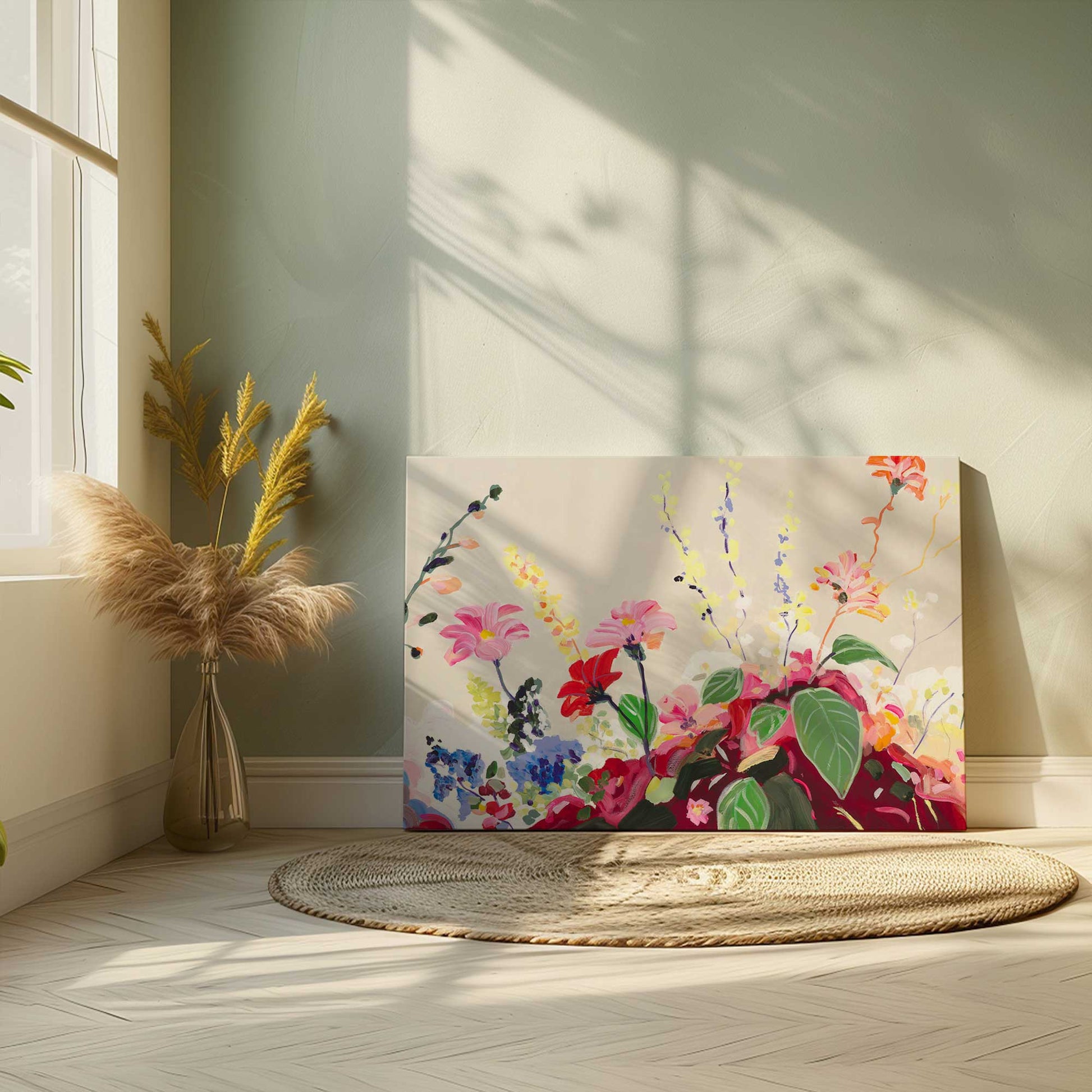 Picture of art in a room