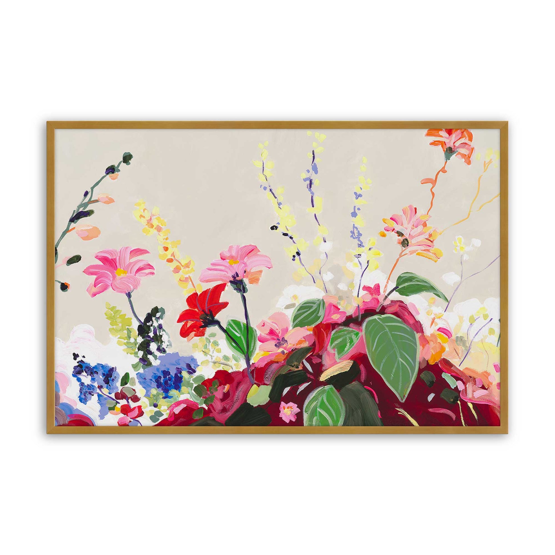 [Color:Polished Gold], Picture of art in a Polished Gold frame