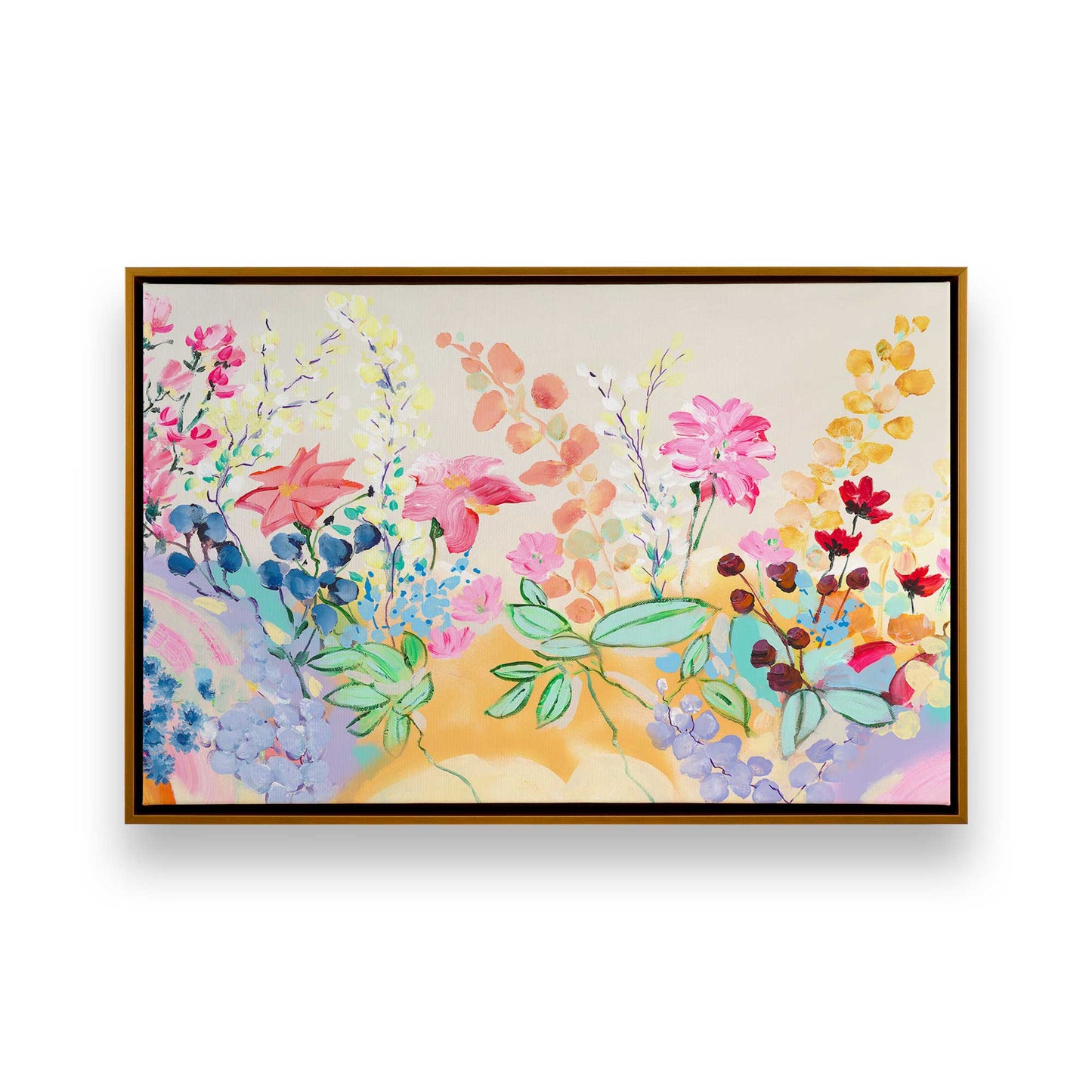 [Color:Polished Gold], Picture of art in a Polished Gold frame