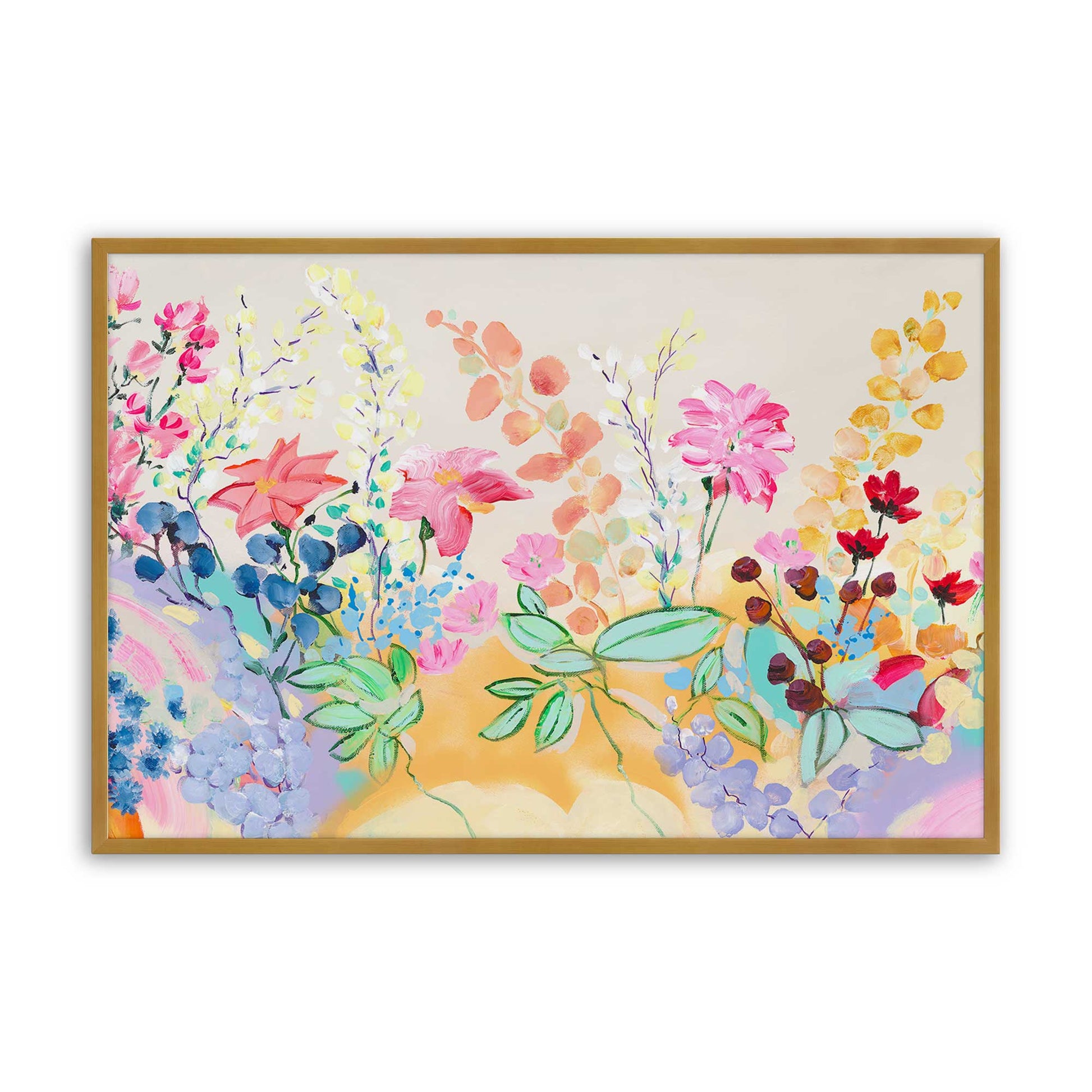 [Color:Polished Gold], Picture of art in a Polished Gold frame