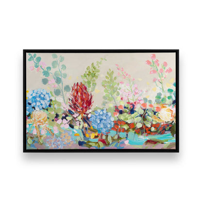 [Color:Satin Black], Picture of art in a Satin Black frame