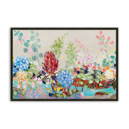 [Color:Satin Black], Picture of art in a Satin Black frame