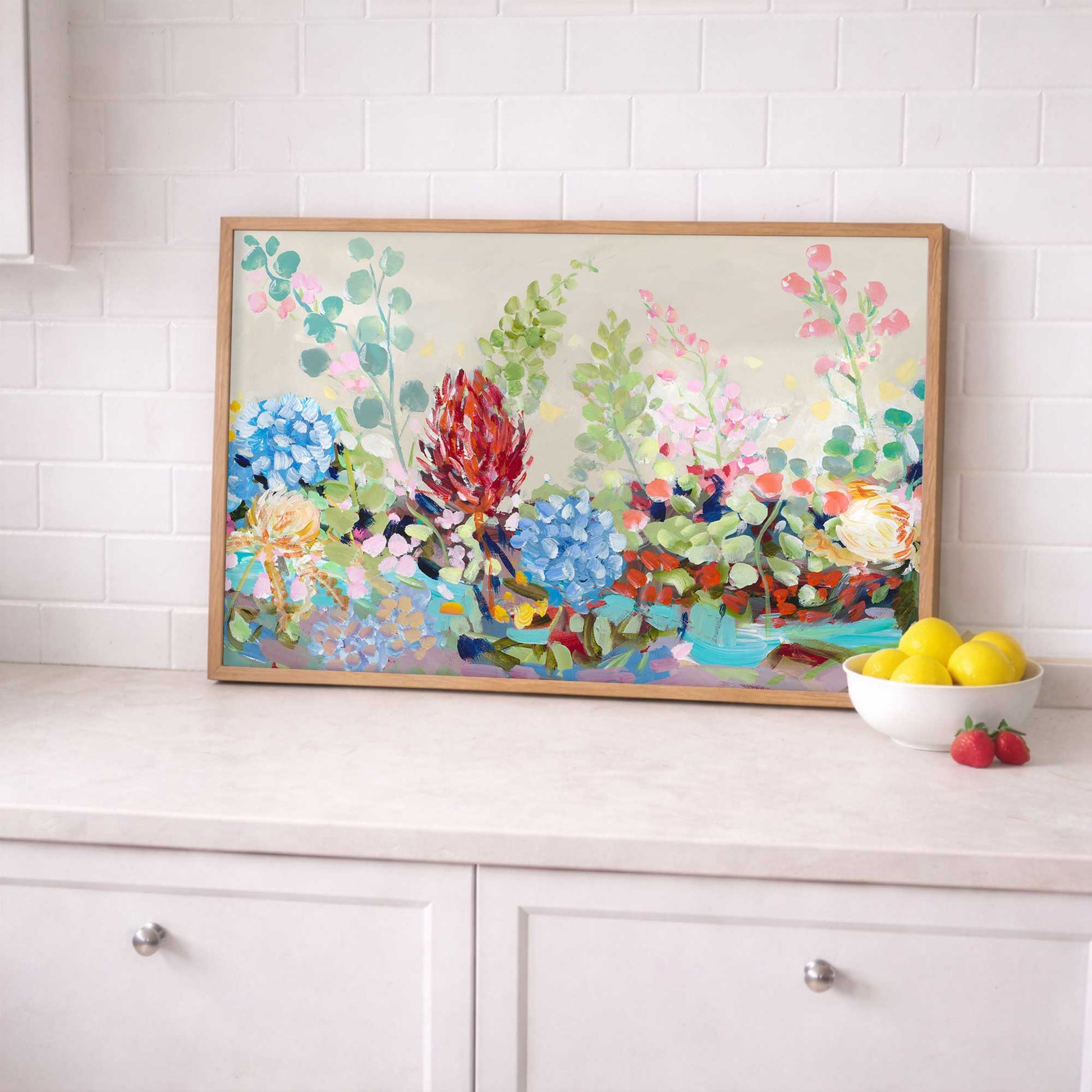 Picture of art in a room