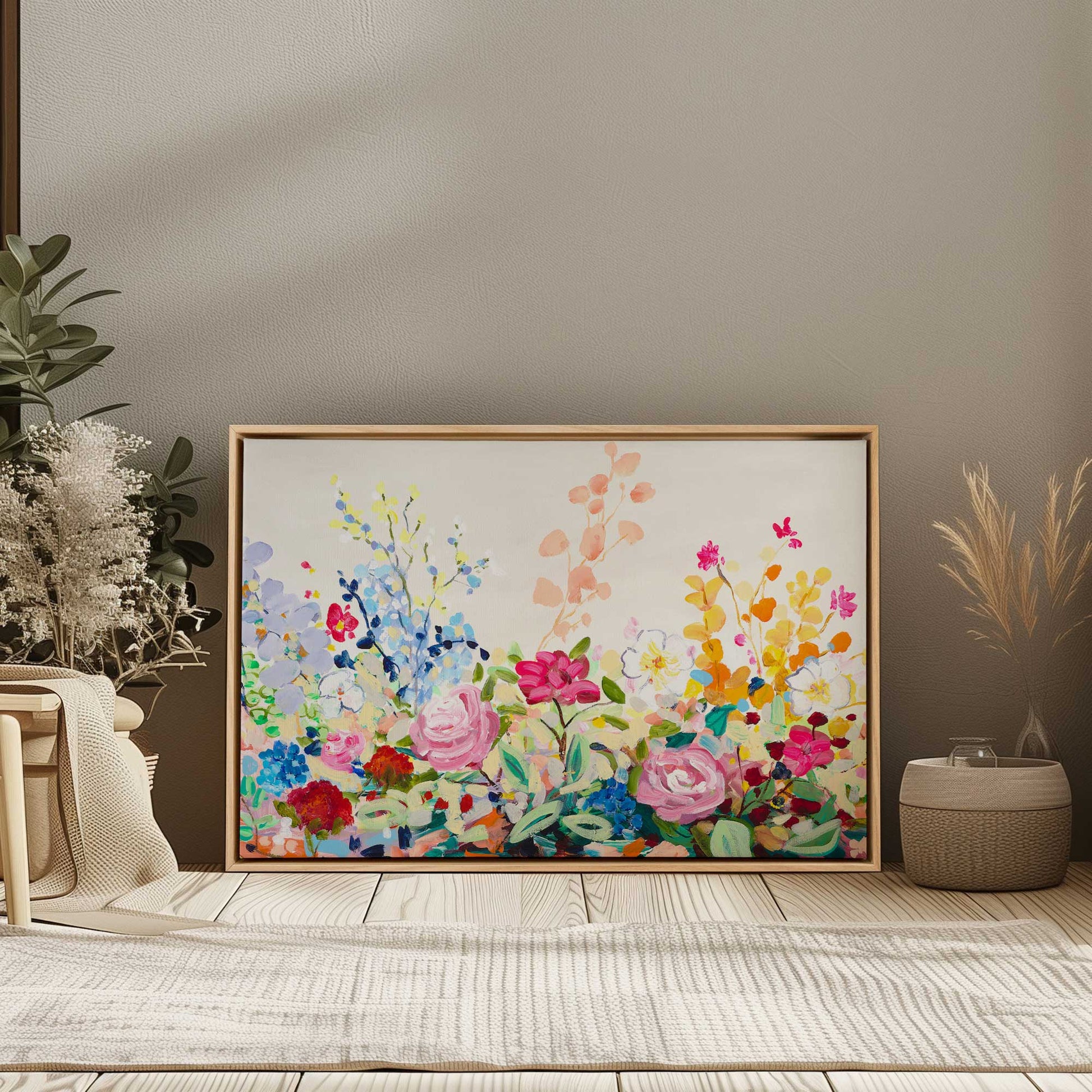 Picture of art in a room