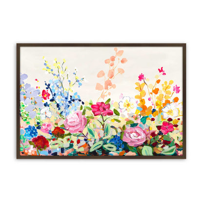 [Color:Brown], Picture of art in a Brown frame