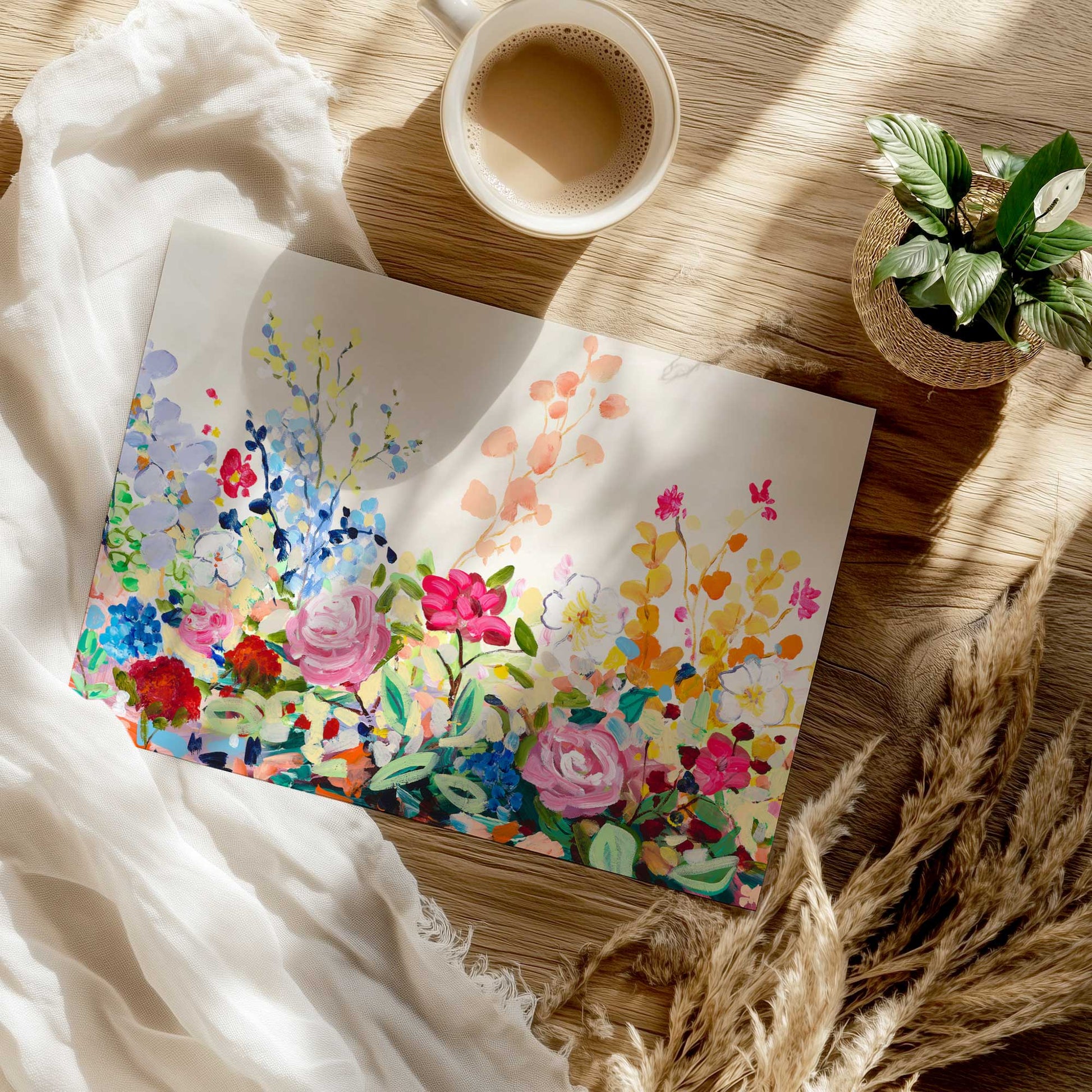 [Color:Rolled Print], Picture of close up of art