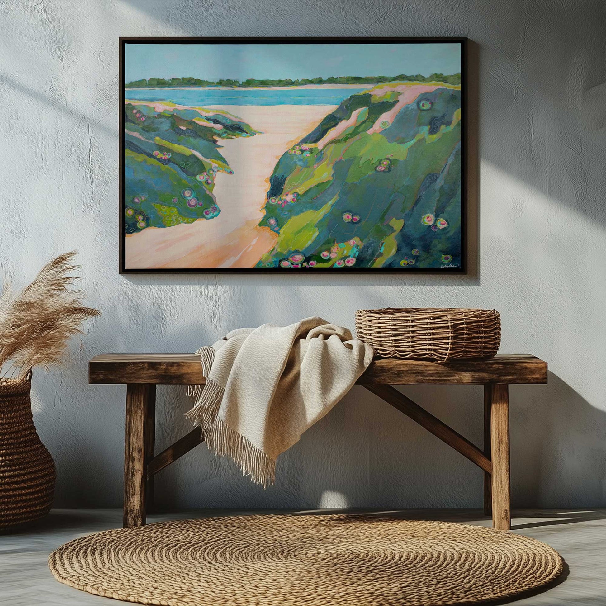 Picture of art in a room