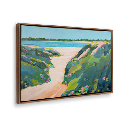 [Color:Walnut], Picture of the corner of the art
