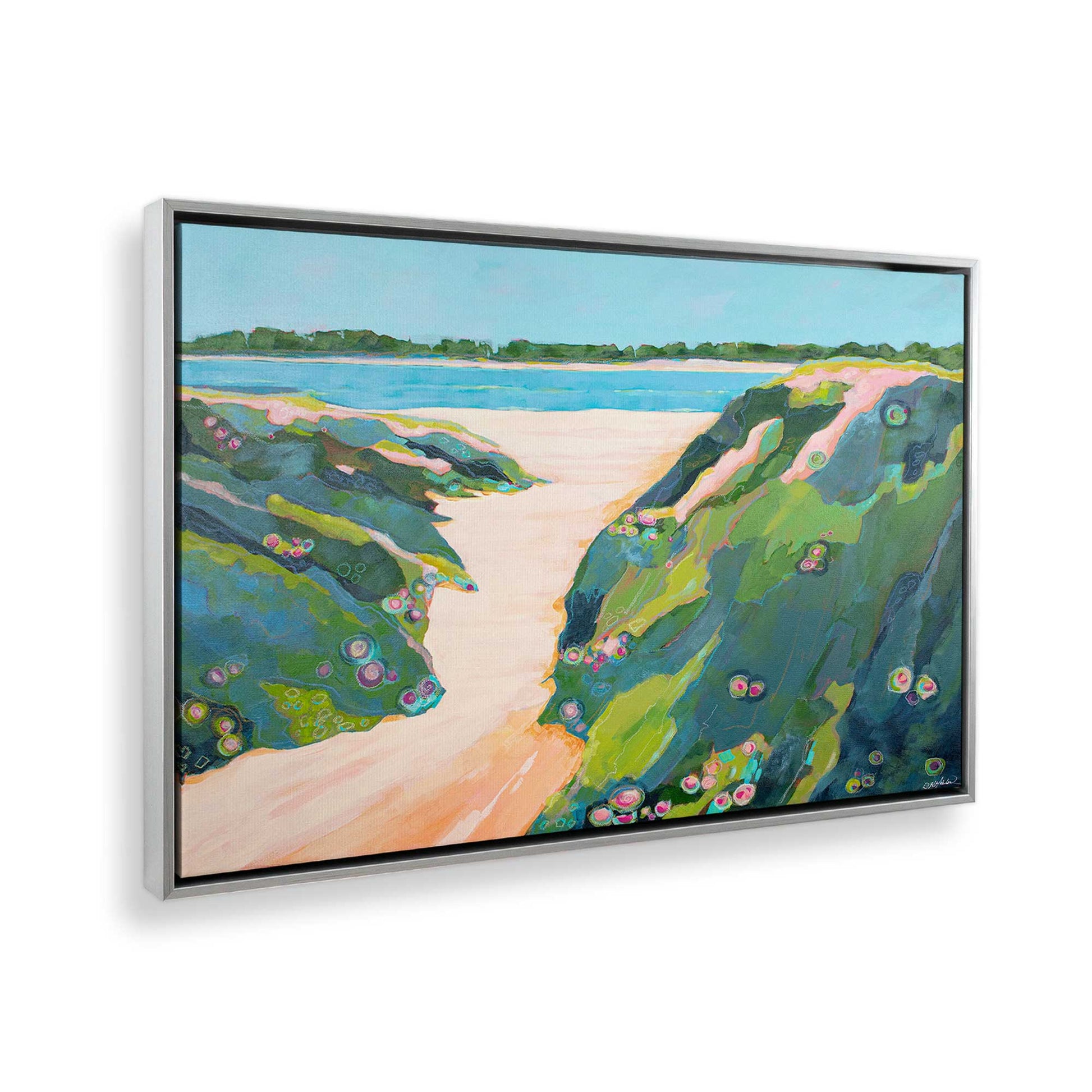 [Color:Polished Chrome], Picture of the corner of the art