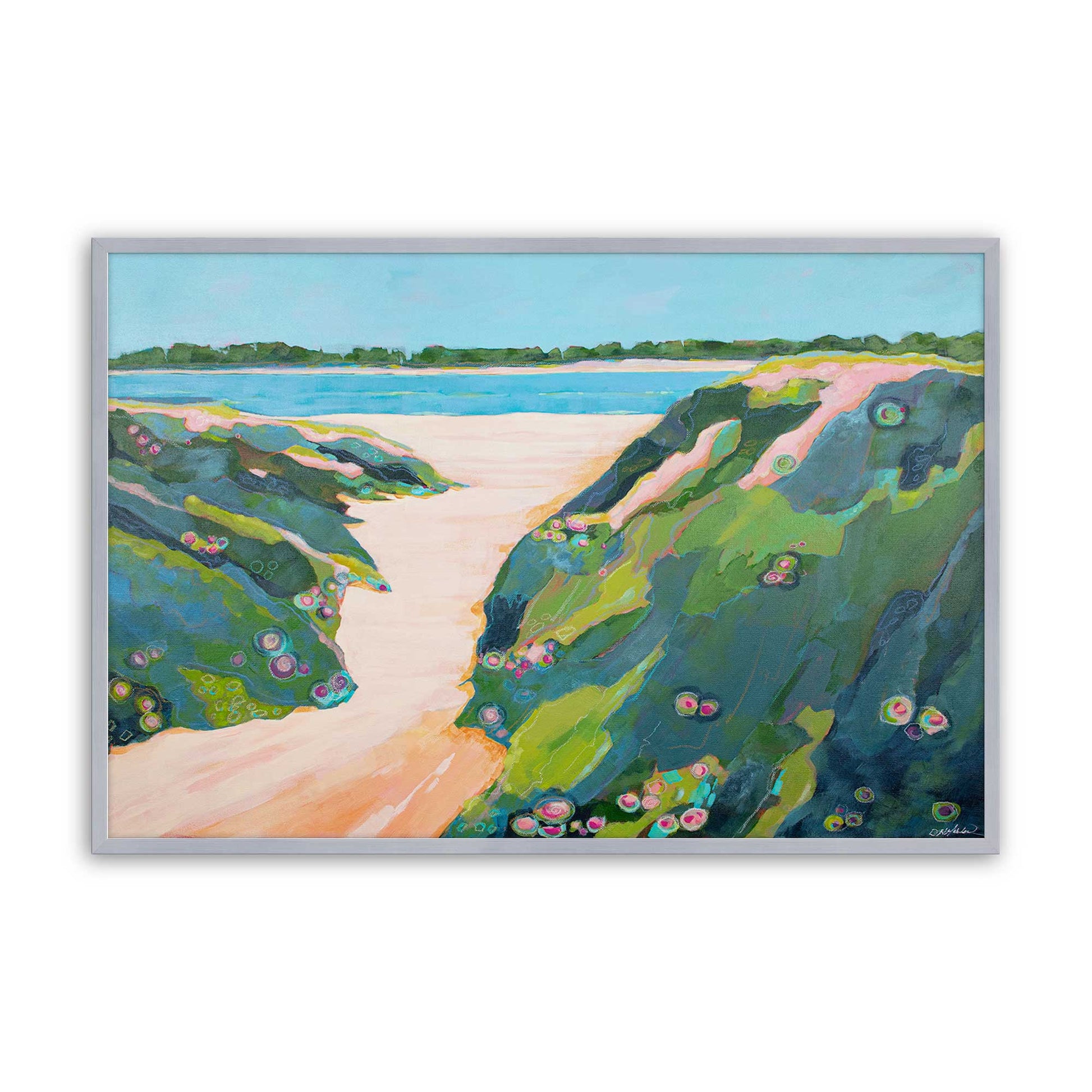 [Color:Polished Chrome], Picture of art in a Polished Chrome frame