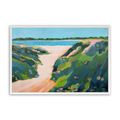 [Color:Opaque White], Picture of art in a Opaque White frame