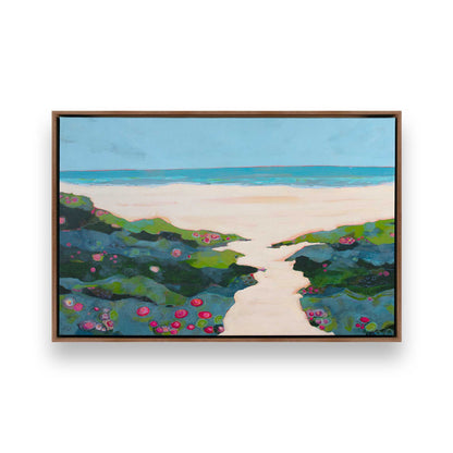 [Color:Walnut], Picture of art in a Walnut frame