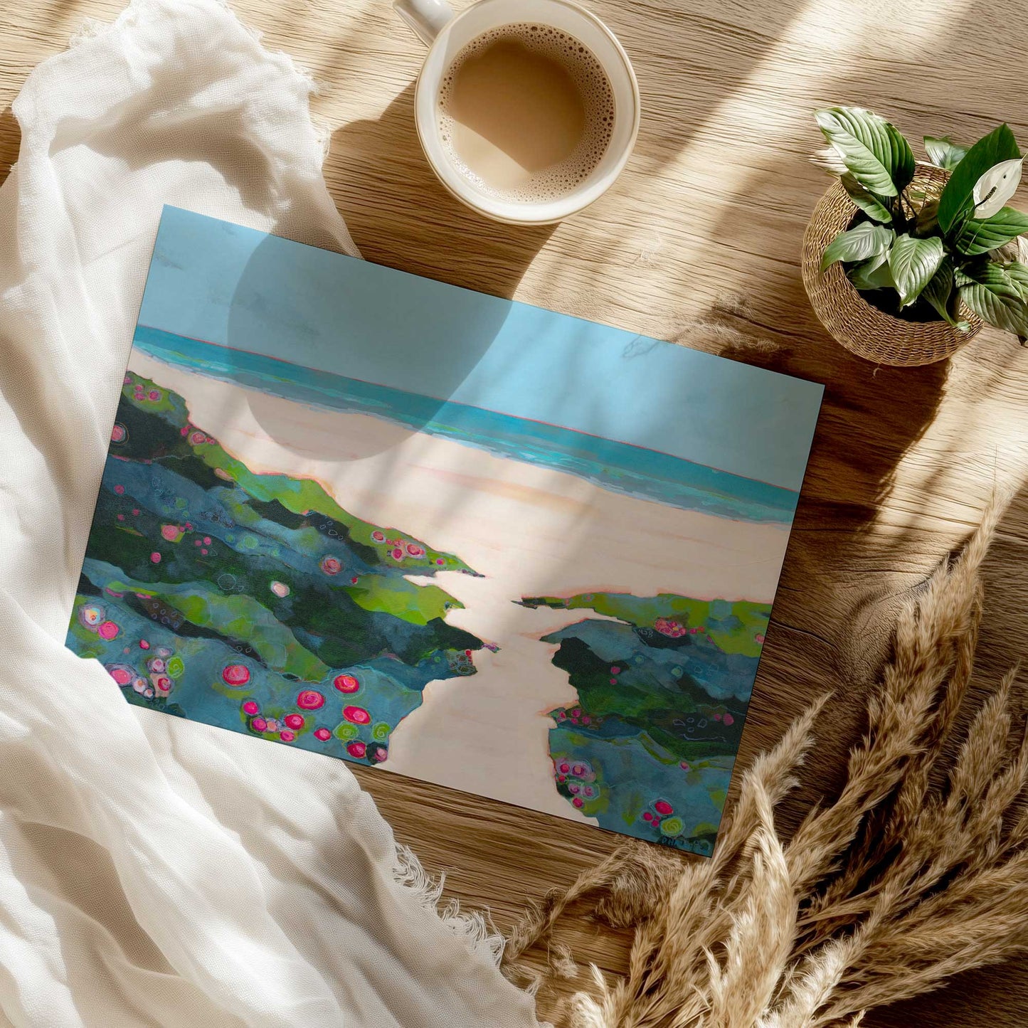 [Color:Rolled Print], Picture of close up of art
