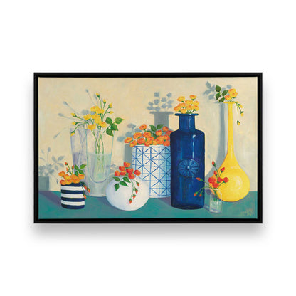 [Color:Satin Black], Picture of art in a Satin Black frame