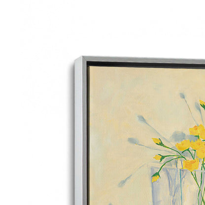 [Color:Polished Chrome], Picture of art in a Polished Chrome frame at an angle