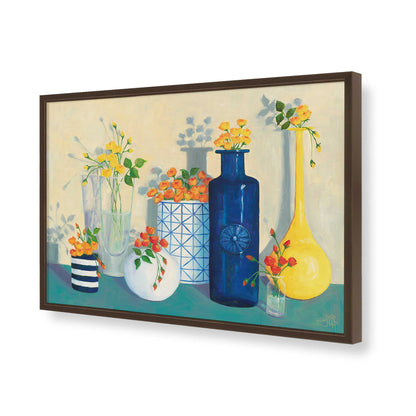 [Color:Belvinder Brown], Picture of art in a Belvinder Brown frame of the corner