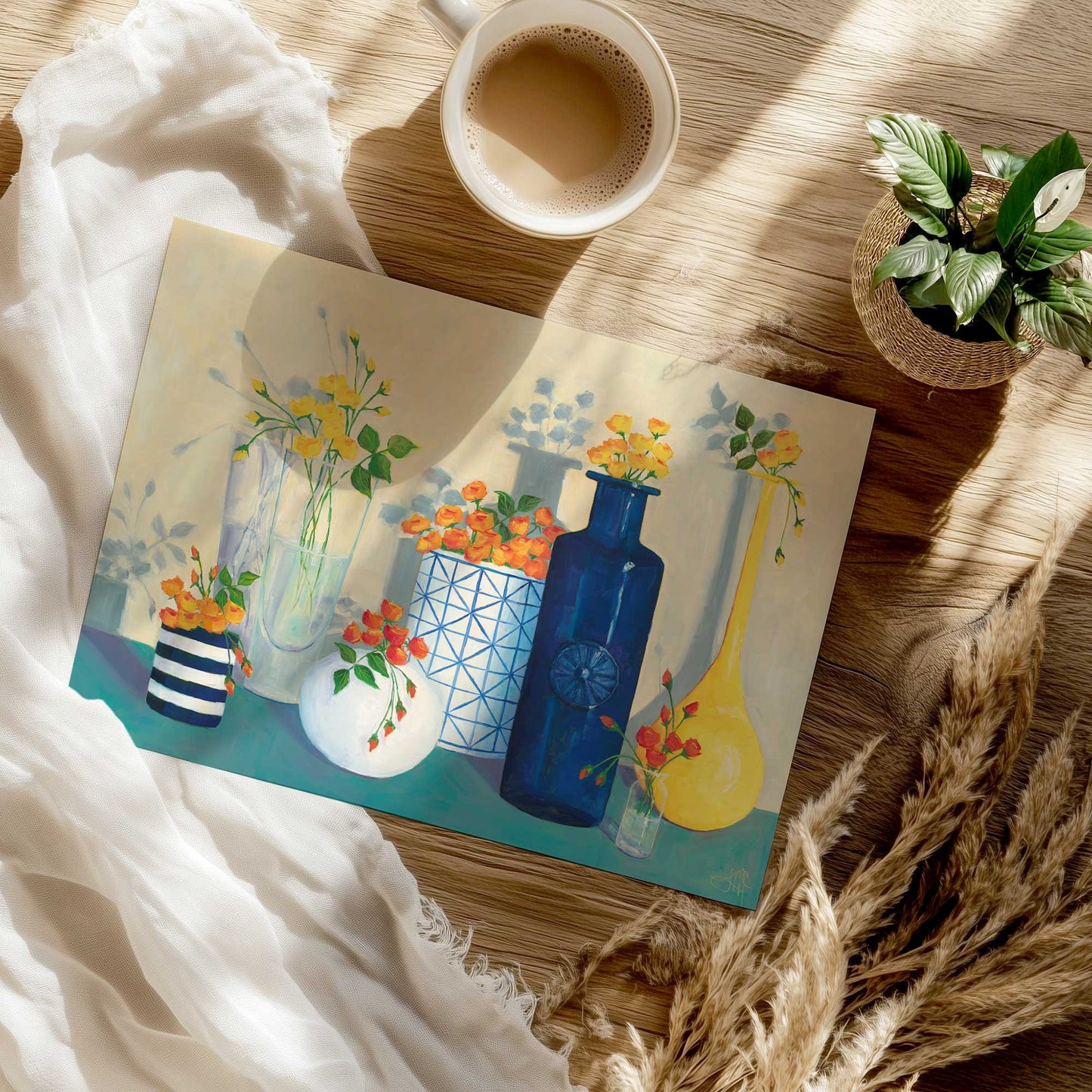 [Color:Rolled Print], Picture of close up of art