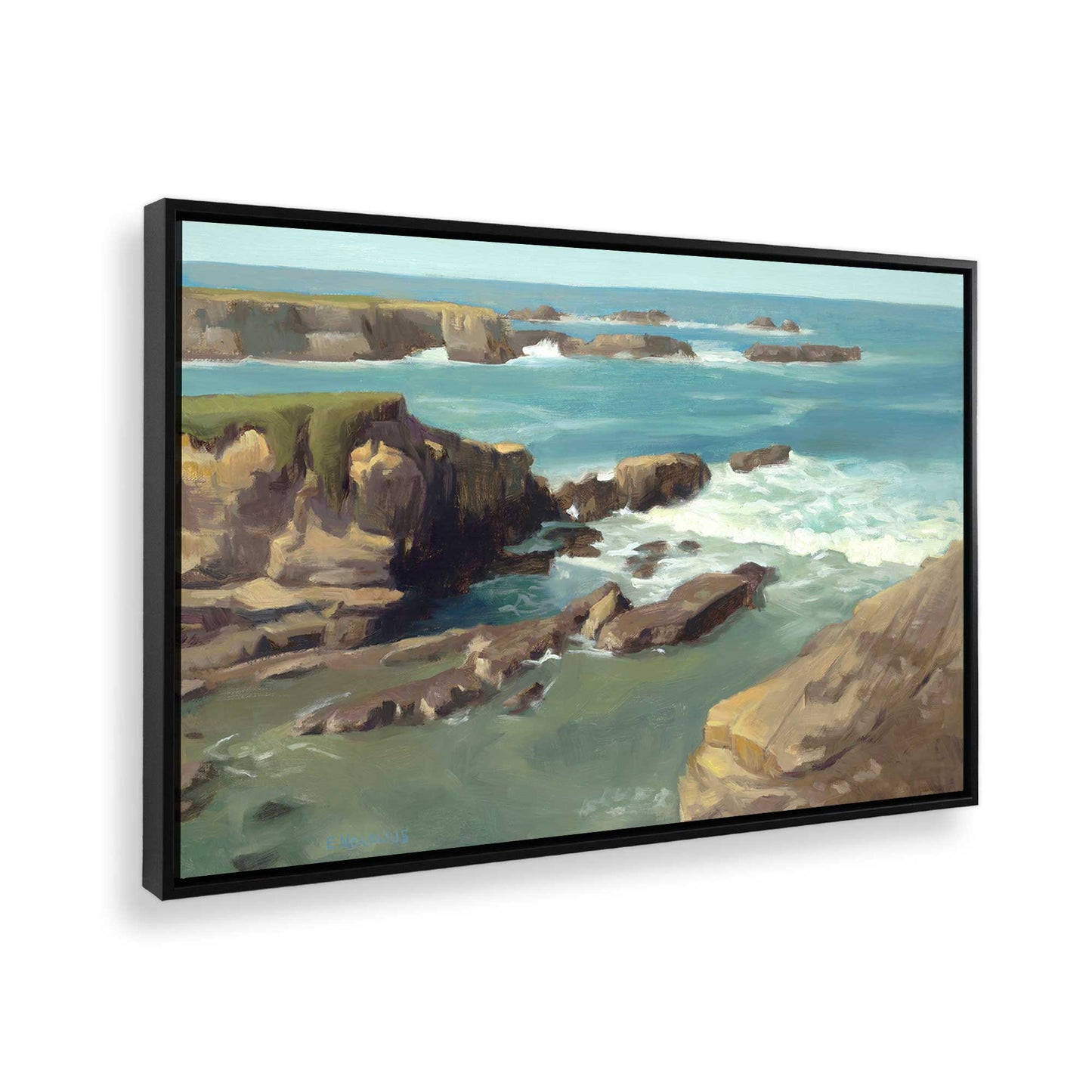 [Color:Satin Black], Picture of the corner of the art