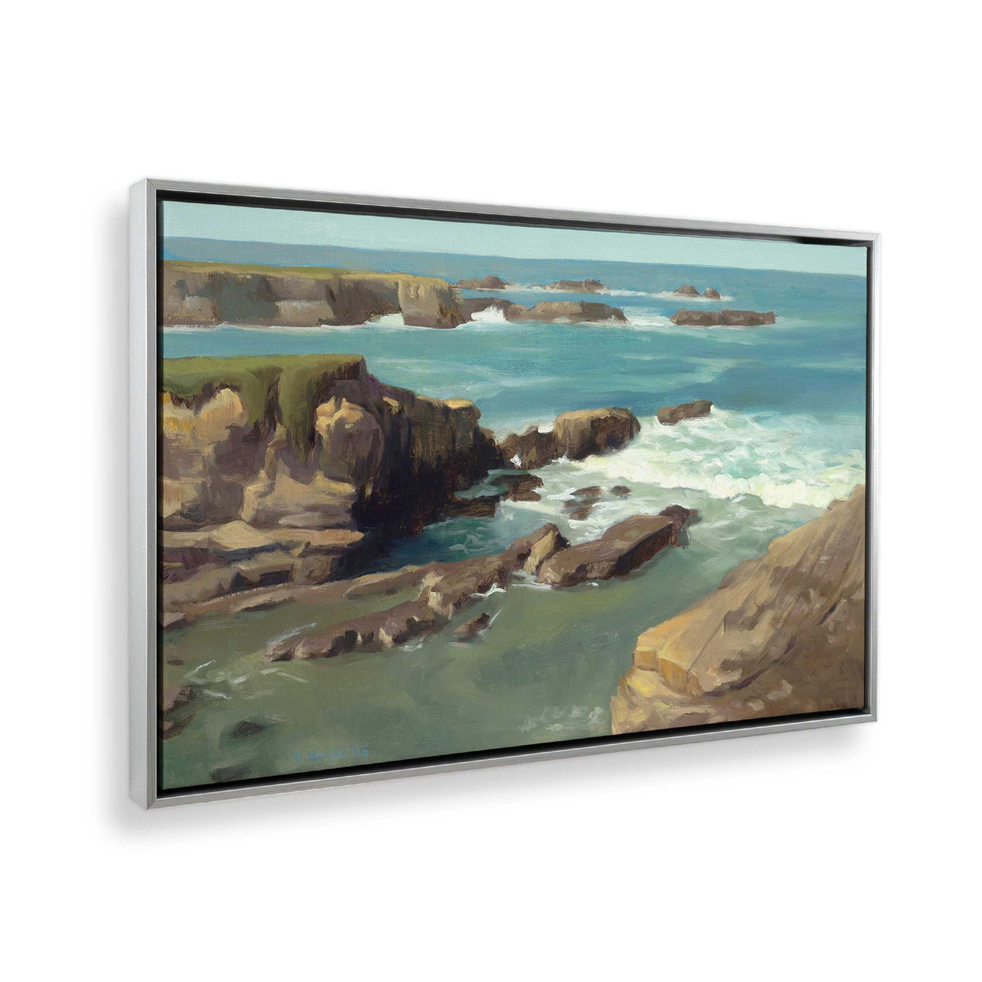 [Color:Polished Chrome], Picture of the corner of the art