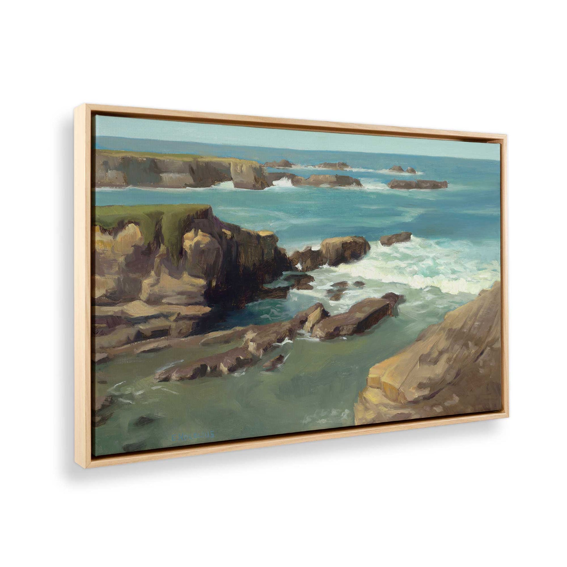[Color:American Maple], Picture of the corner of the art