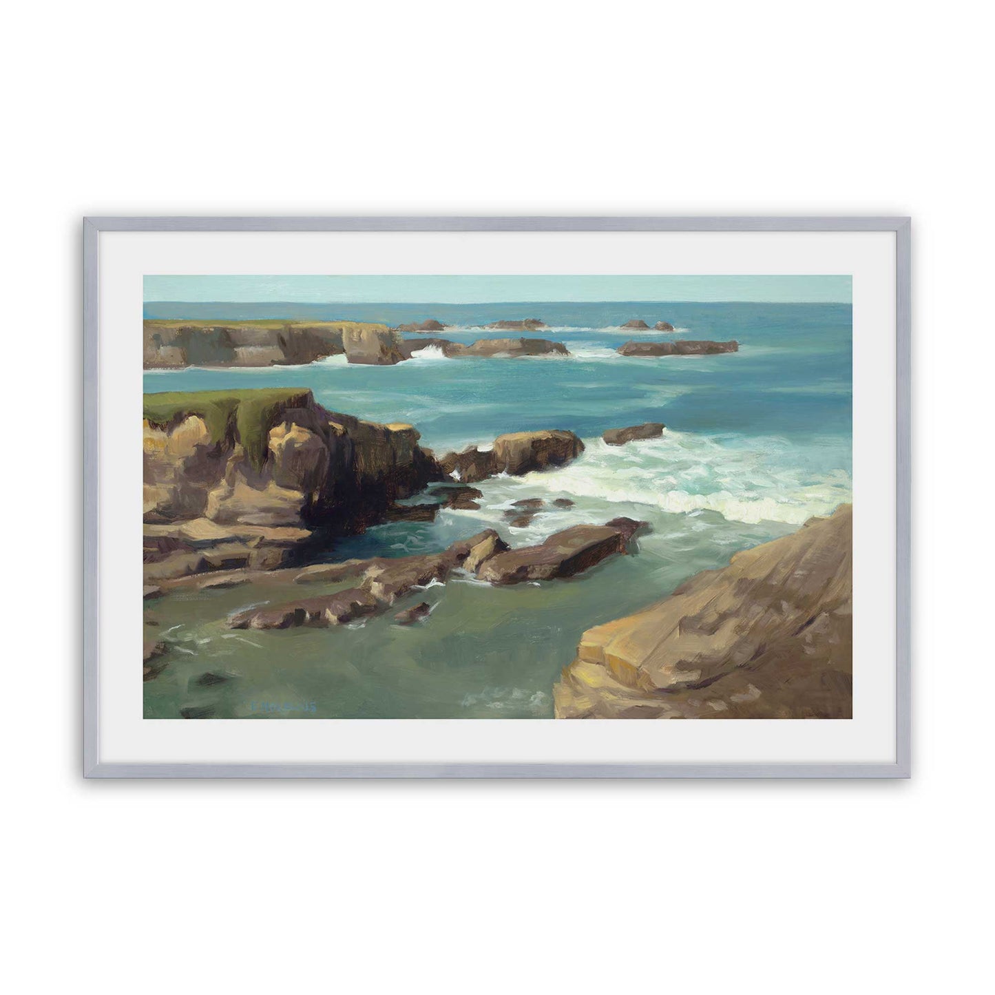 [Color:Polished Chrome], Picture of art in a Polished Chrome frame