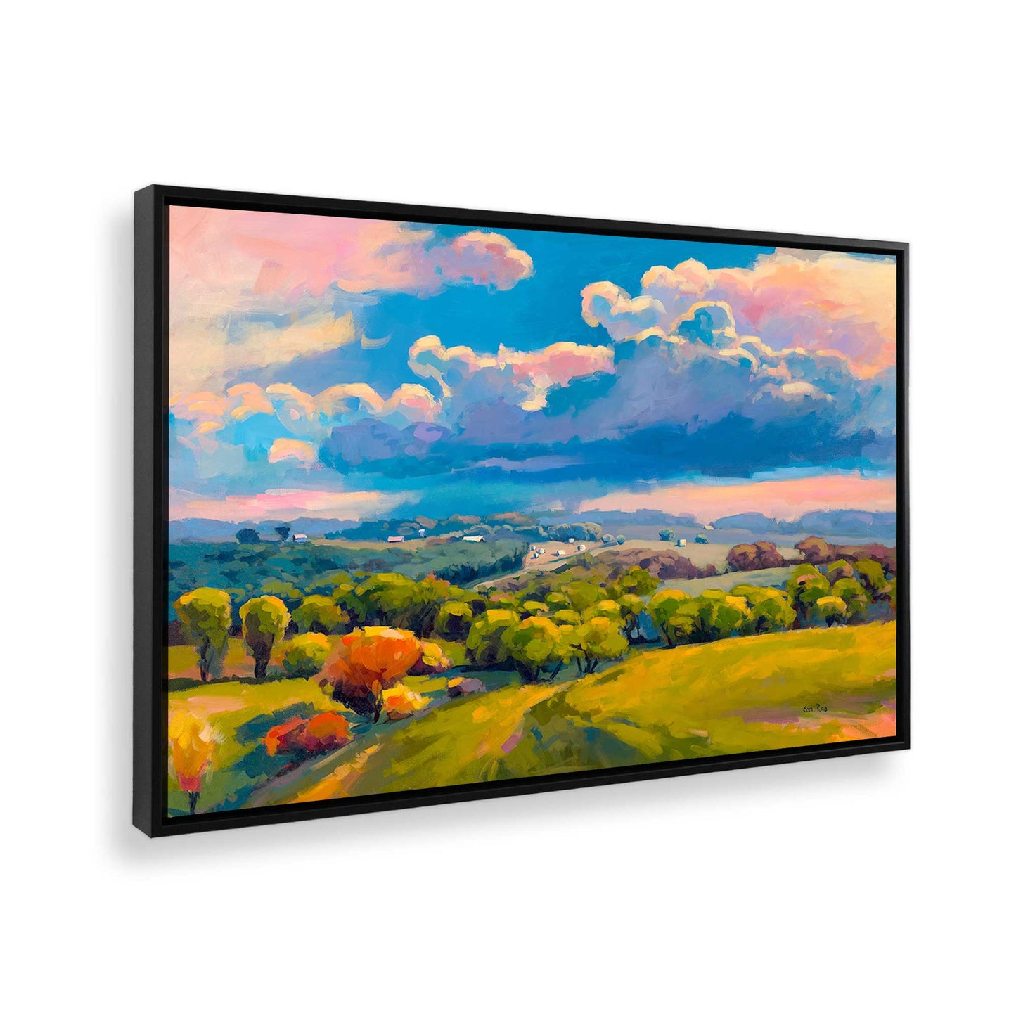 [Color:Satin Black], Picture of the corner of the art