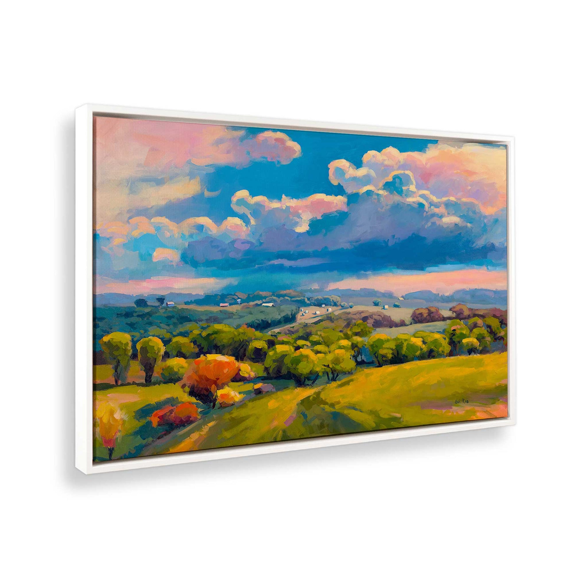 [Color:Opaque White], Picture of the corner of the art