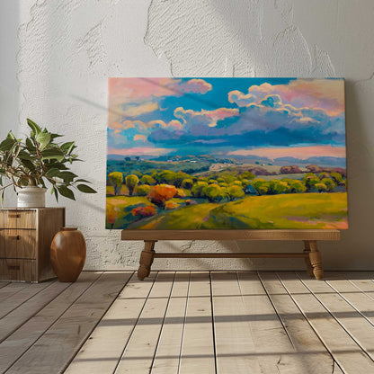 Picture of art in a room