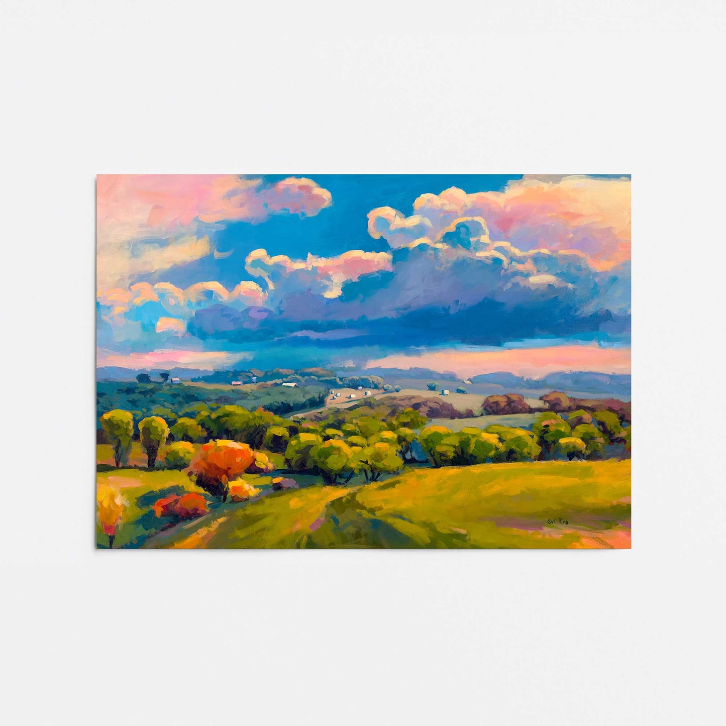 [Color:Rolled Print], Picture of close up of art